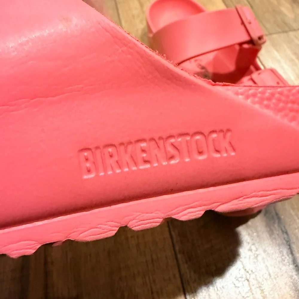 Birkenstock Women’s Essentials Eva Two-Strap Sandal in Pink - Picture 5 of 6
